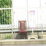 バス停の椅子の情景集「待椅子（まちいす）」（1）